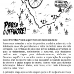 Flyer/cartaz - Bicicletada Anti-Fracking Cicloficina