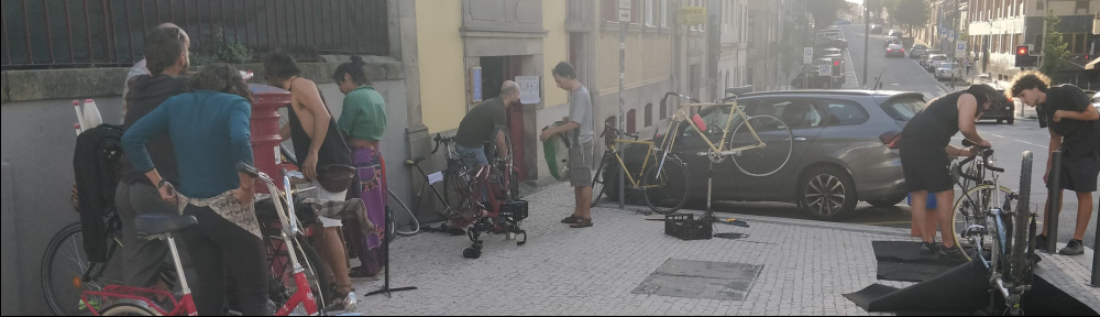 Cicloficina do Porto – Ciclogaragem na Macaréu